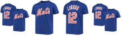 Nike Youth New York Mets Name & Number Performance T-Shirt - Francisco Lindor